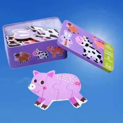 Puzzle Montessori - BabyPuzzle™ - Bétail - Jeux Des Saisons