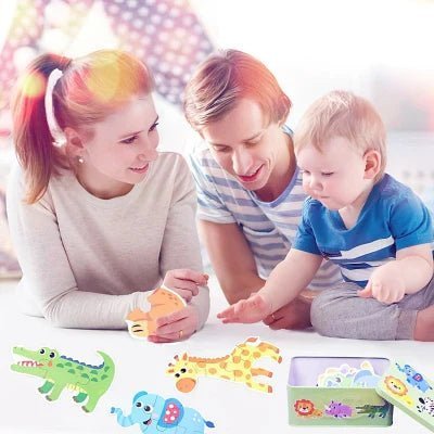 Puzzle Montessori - BabyPuzzle™ - Sauvage - Jeux Des Saisons