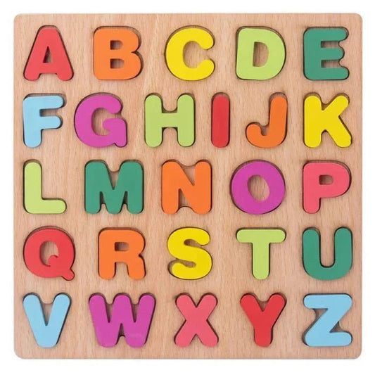 Puzzle en Bois - MontessoriToys™ - Alphabet - Jeux Des Saisons