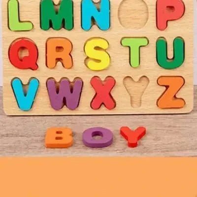 Puzzle en Bois - MontessoriToys™ - Alphabet - Jeux Des Saisons
