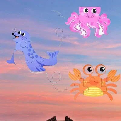 Puzzle Montessori - BabyPuzzle™ - Océan - Jeux Des Saisons