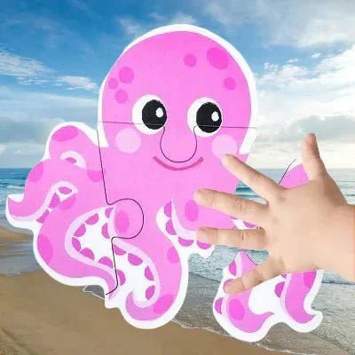 Puzzle Montessori - BabyPuzzle™ - Océan - Jeux Des Saisons