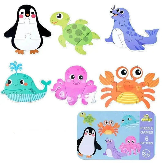 Puzzle Montessori - BabyPuzzle™ - Océan - Jeux Des Saisons