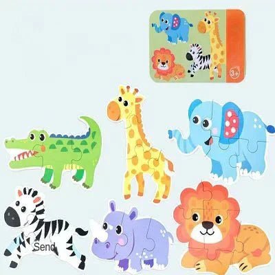 Puzzle Montessori - BabyPuzzle™ - Sauvage - Jeux Des Saisons