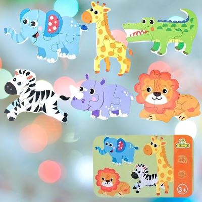Puzzle Montessori - BabyPuzzle™ - Sauvage - Jeux Des Saisons