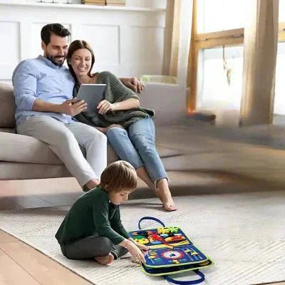 Tableau d'Activité Montessori - MontessoriBoard™ - Dinosaure - Jeux Des Saisons