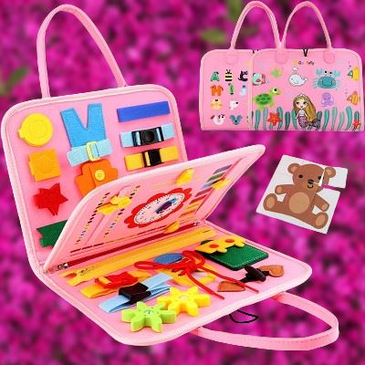 Tableau d'Activité Montessori - MontessoriBoard™ - Sirène - Jeux Des Saisons